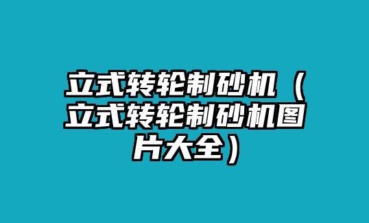 立式轉輪制砂機（立式轉輪制砂機圖片大全）