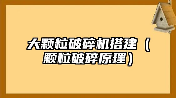 大顆粒破碎機搭建（顆粒破碎原理）