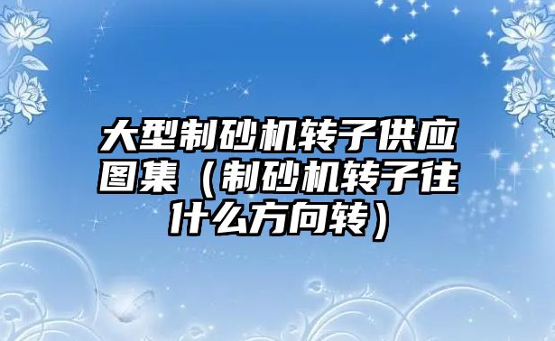 大型制砂機轉子供應圖集（制砂機轉子往什么方向轉）