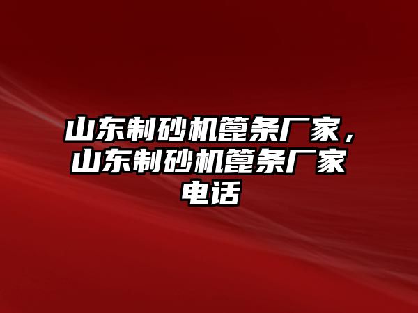 山東制砂機篦條廠家，山東制砂機篦條廠家電話