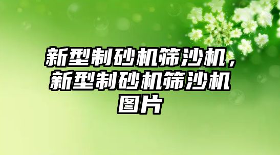 新型制砂機篩沙機，新型制砂機篩沙機圖片