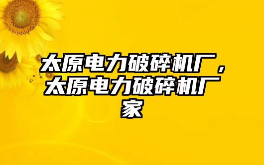 太原電力破碎機(jī)廠，太原電力破碎機(jī)廠家