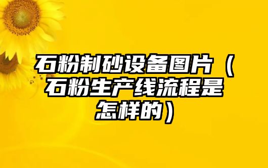 石粉制砂設備圖片（石粉生產線流程是怎樣的）