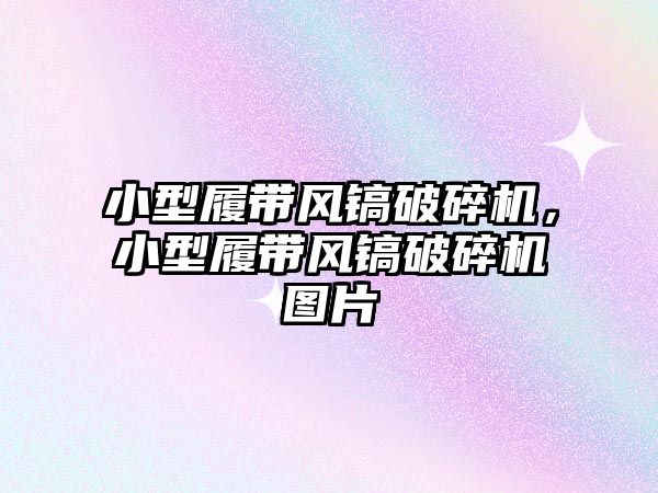 小型履帶風鎬破碎機，小型履帶風鎬破碎機圖片